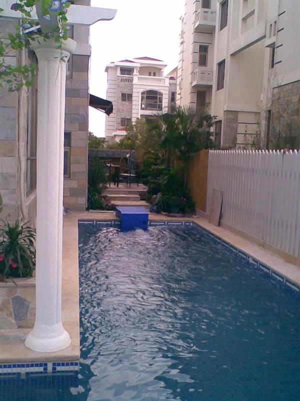 佛山香格里拉花园DF35私家别墅泳池工程