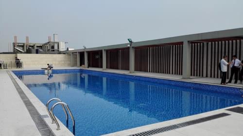 广东珠江纺织博览城酒店泳池工程